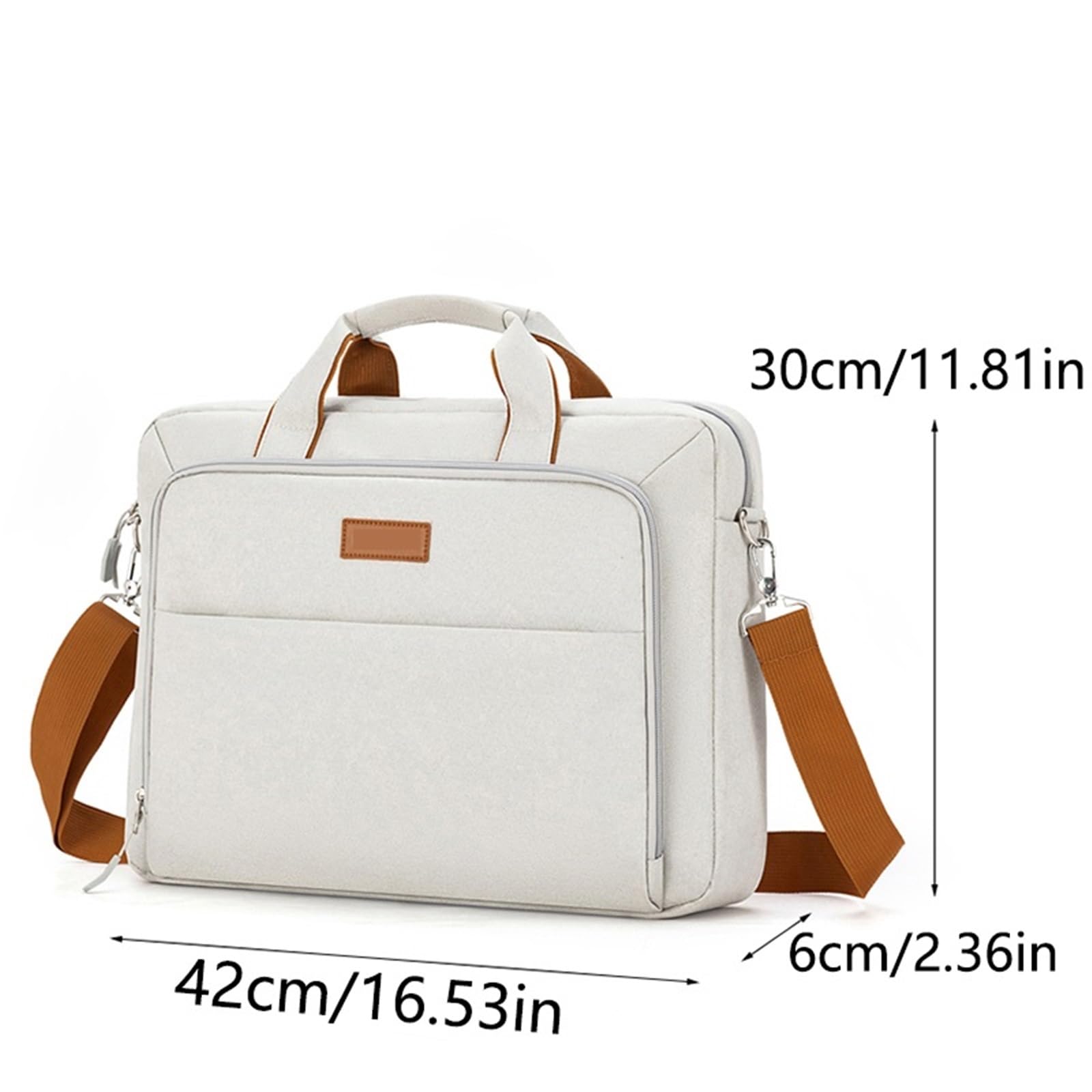 Negocios Bolsa for ordenador portátil, maletín de viaje negocios nailon, funda for hombro for viajes, trabajo oficina Maletín