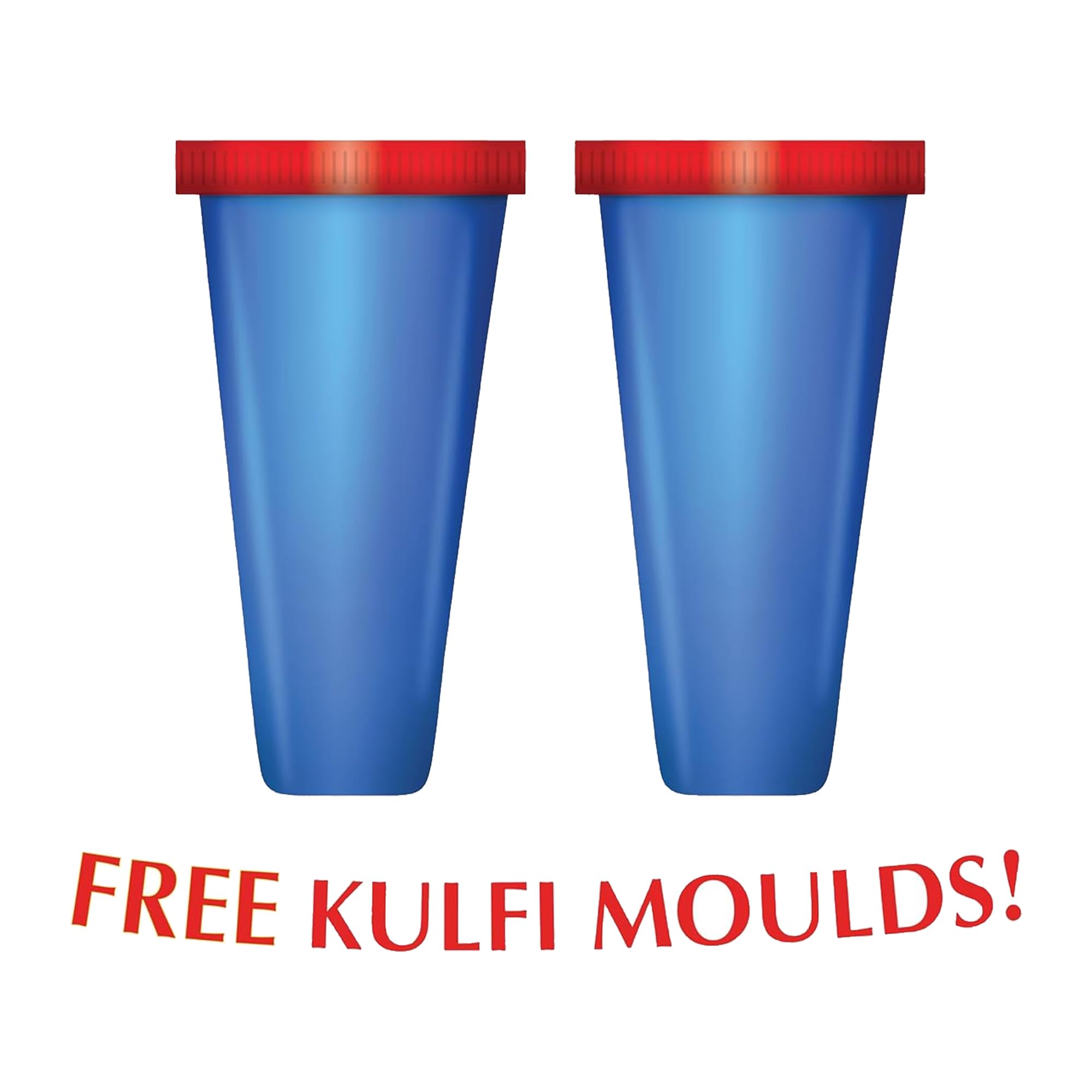 Gits Kesar Kulfi Dessert Mix with Free Kulfi Moulds, Pure Veg, 100g 1