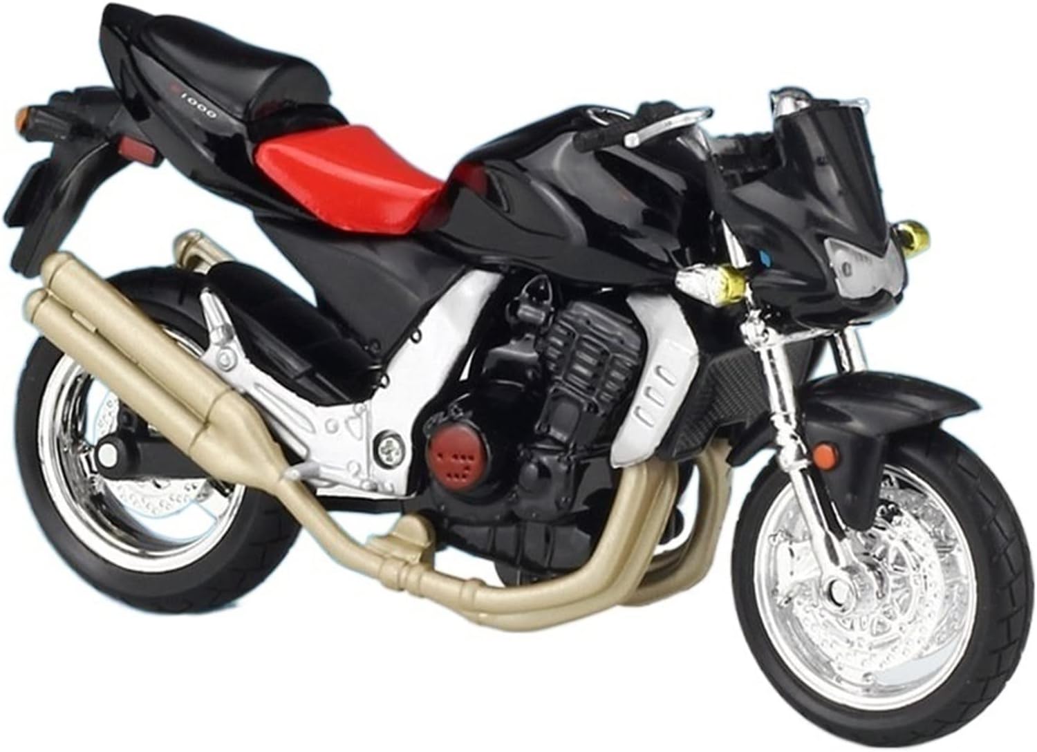 HTASFCI Motorcycle Model 1:18 Mini Motorcycle Racing Street Car Model Alloy and Plastic Simulation Car Enthusiasts Gifts Cake Baking Ornaments(Z1000)