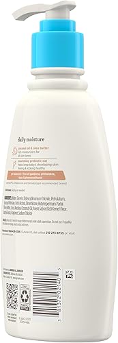 Miniatura 6 de Aveeno Baby Crema hidratante diaria con avena prebiótica, loción hipoalergénica para bebés con aceite de coco y manteca de karité hidrata la piel