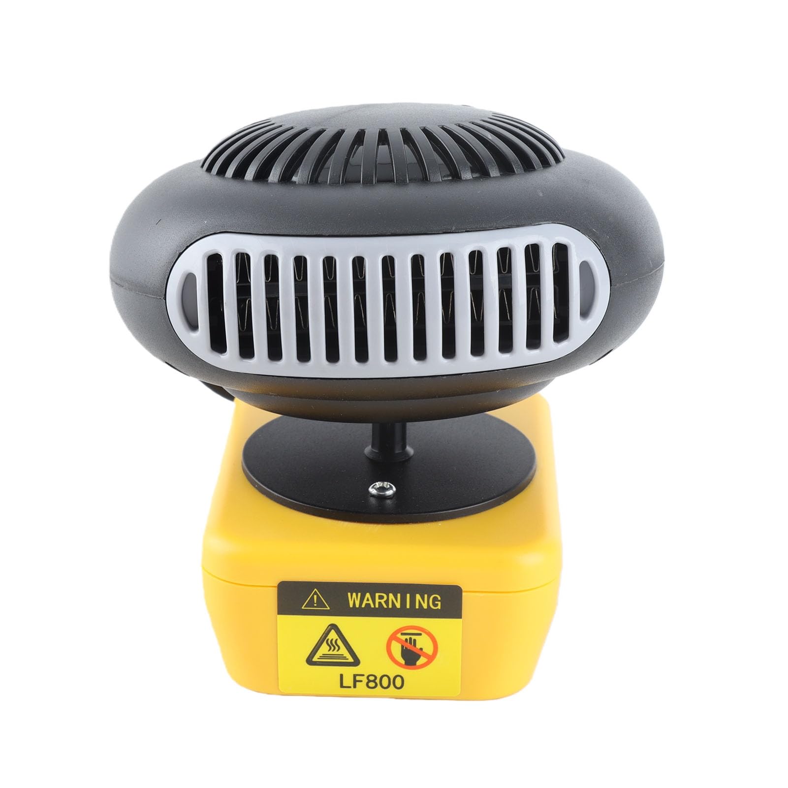 Scaldabagno portatile alimentato a batteria senza fili, temperatura costante intelligente 200 W, 2 livelli, regolabile, ruotabile a 360 gradi, per auto e garage