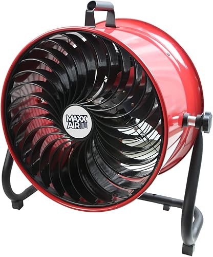 Miniatura 4 de MaxxAir HVFF16T RED UPS Ventilador de suelo 16 pulgadas alta velocidad UPS
