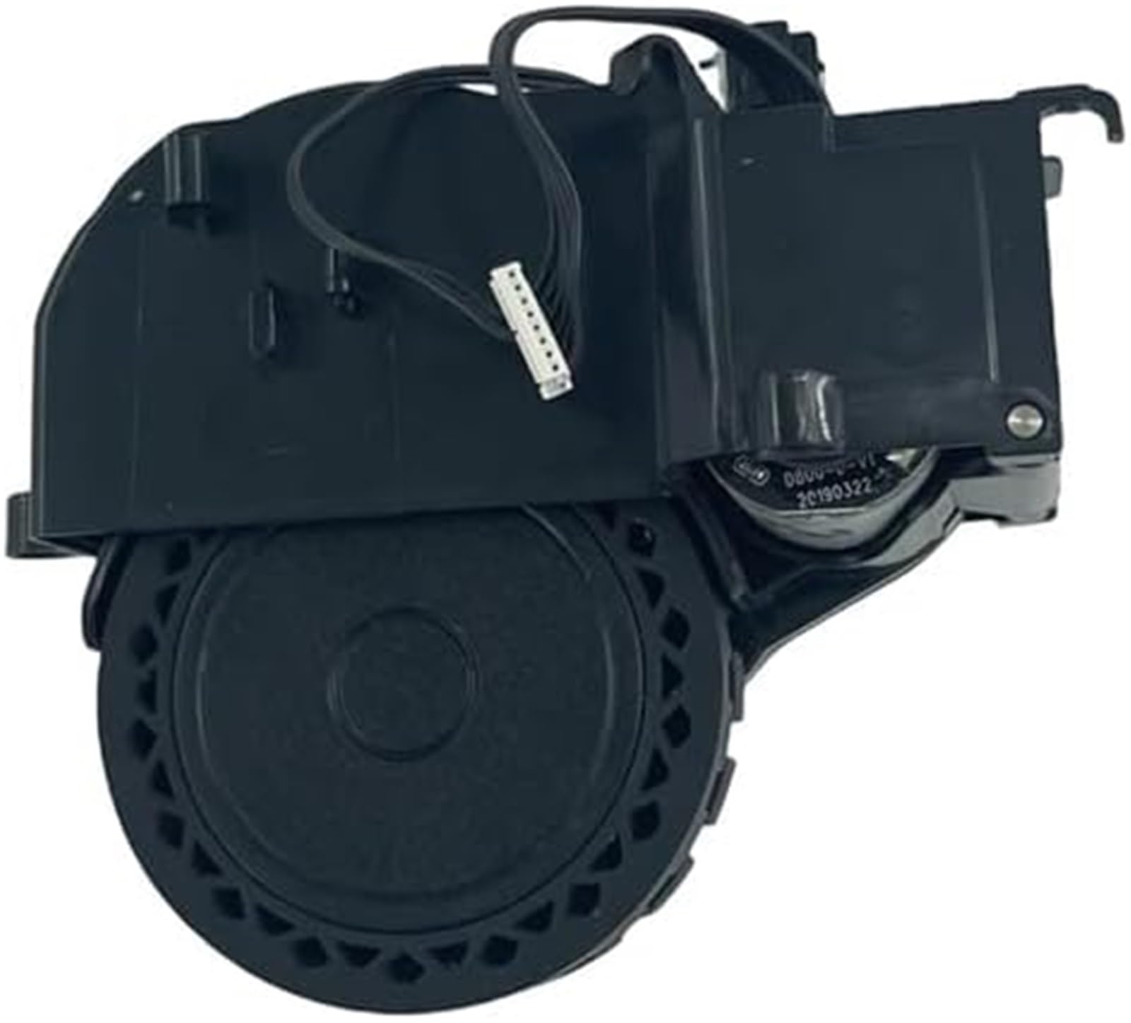 Zamienne prawe i lewe koło jezdne do odkurzacza, kompatybilne, do Roidmi, do EVA, akcesoria zamienne do robota odkurzającego Moduł koła próżniowego robota(BLACK Left)