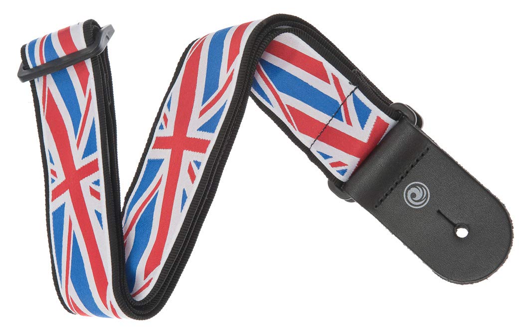 Planet Waves D'Addario 50 Millimeters Woven Guitar Strap - Union Jack