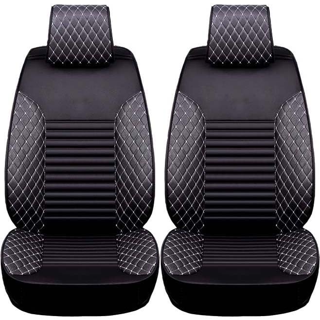 Housse de siège de voiture universelle | Couvre coussin auto cuir PU antidérapant standard