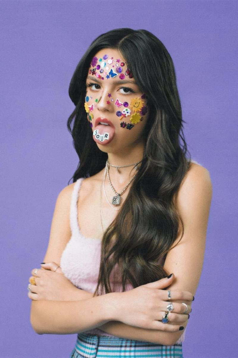 Targets Store Olivia Rodrigo Sour Singer Reprint 12x18 Inch Rolled