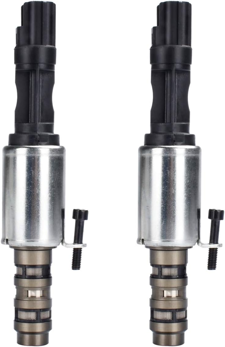 2 PCS Camshaft Variable Valve Timing Solenoid VCT Solenoid 8L3Z-6M280-B 8L3Z-6M280-A Replacement for 2004 2005 2006 2007 F150 Mustang Sport Trac 3V 4.6L 5.4L Lincoln Navigator Mercury Mountaineer