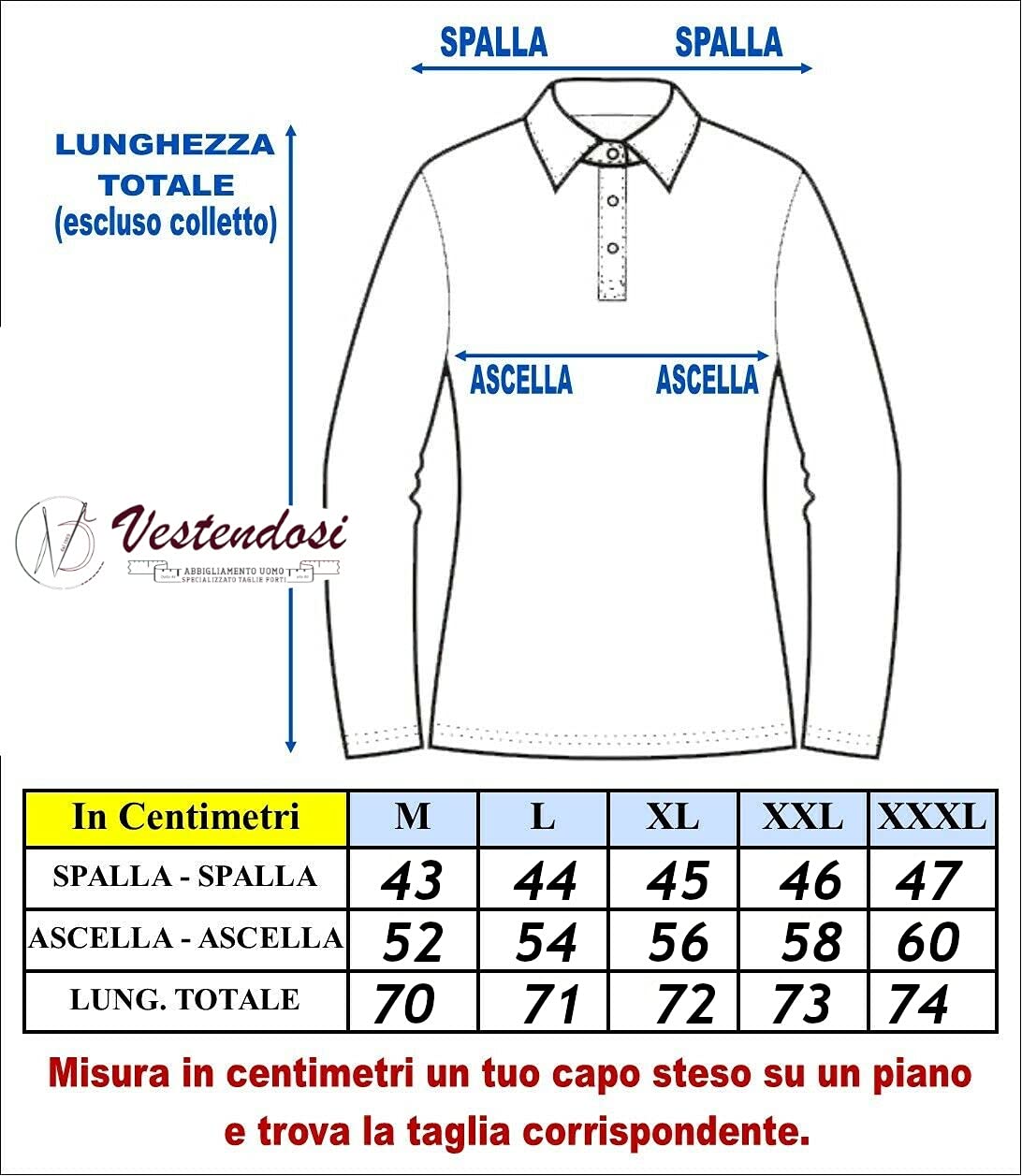 Coveri Polo Uomo Manica Lunga Sportiva Caldo Cotone Felpato Invernale M L XL XXL