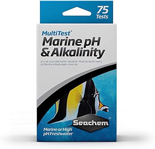 Seachem MultiTest - pH marino/alcalinidad - 75 pruebas