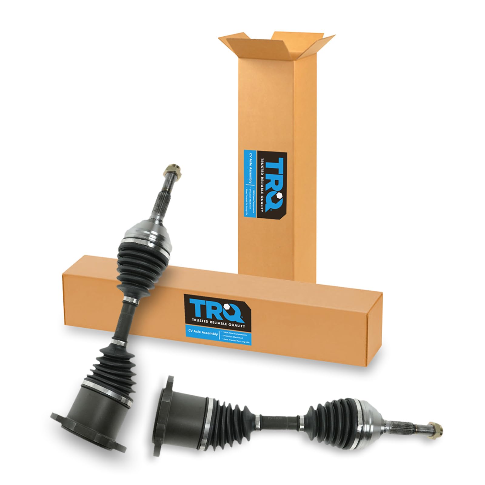 TRQ Front Driver &amp; Passenger Side CV Axle Assembly Set
