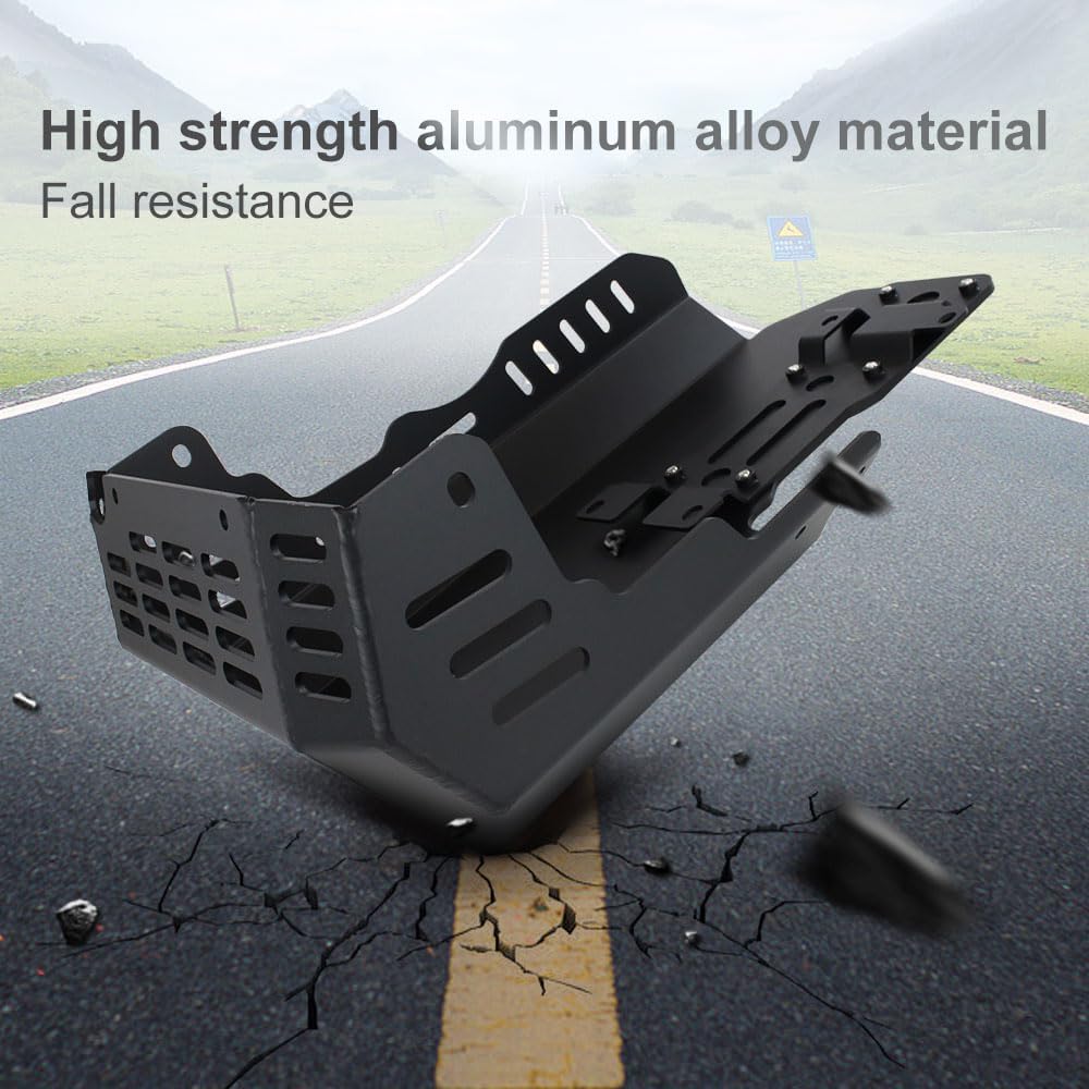 Xitomer 4mm Aluminum Motorcycle Skid Bash Plate, Fit for Harley Pan America 1250 Pan America 1250s 2021-2024, Motorcycle Skid Bash Plate Pan America 1250/1250s 2021 2022 2023 2024