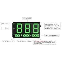 Vista 7 de Coche Moto Bicicleta Universal Digital GPS Velocímetro OBD-II Overspeed Alarma Sistema MPH/KM/h
