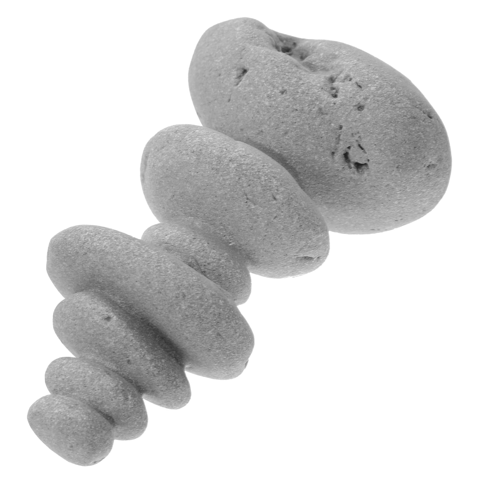 ORFOFE Extra Large Garden Ornaments Stacked Stone Ornaments for Garden Landscape Decorative Pebbles for Home