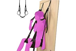 Adjustable Love Swing Door Hanging Sex Swing, High Load Capacity 400LBS, Pure Romance Adult Sweater