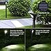 Solar Landscaping Lights, Solar Lights Outdoor with Motion Sensor, Wireless Solar Landscape Spotlights for Yard/Patio/Garden/Walkway/Driveway-2Pack