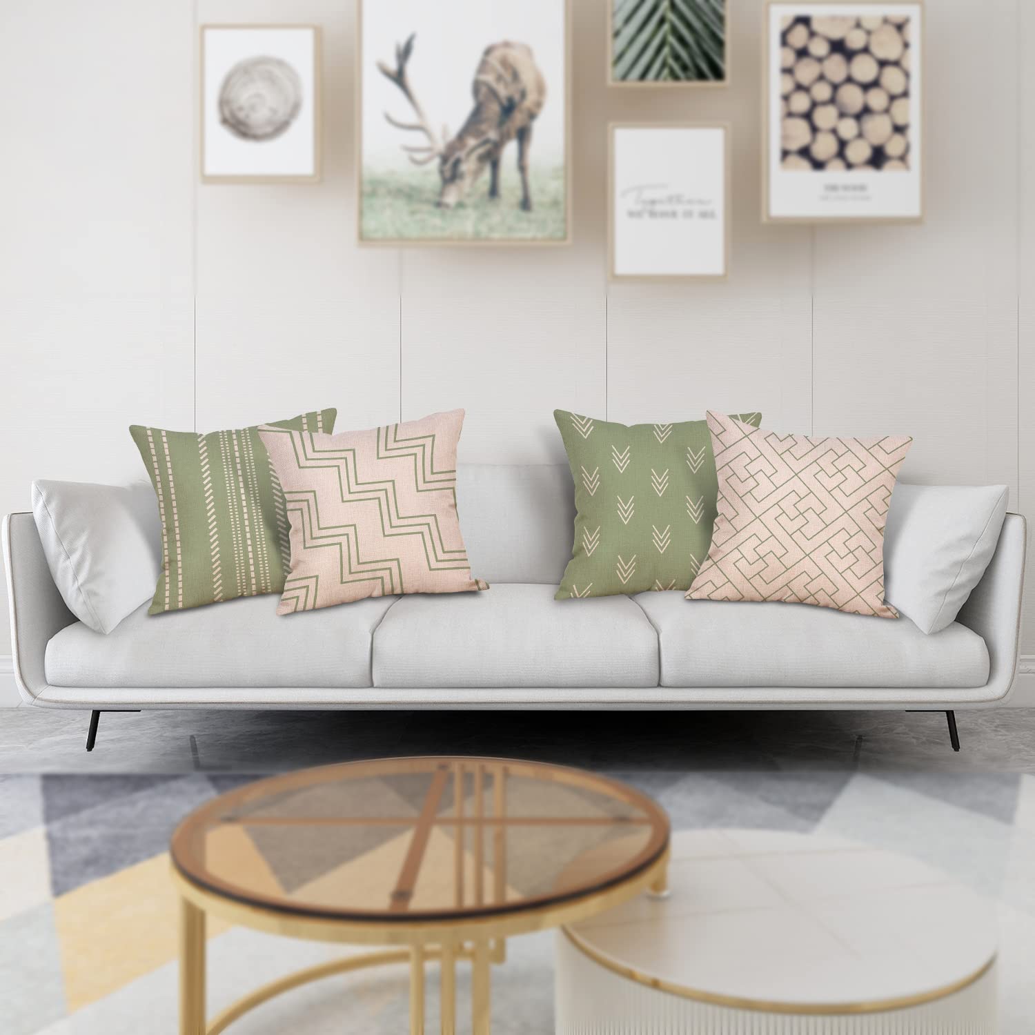 summer couch throw pillows