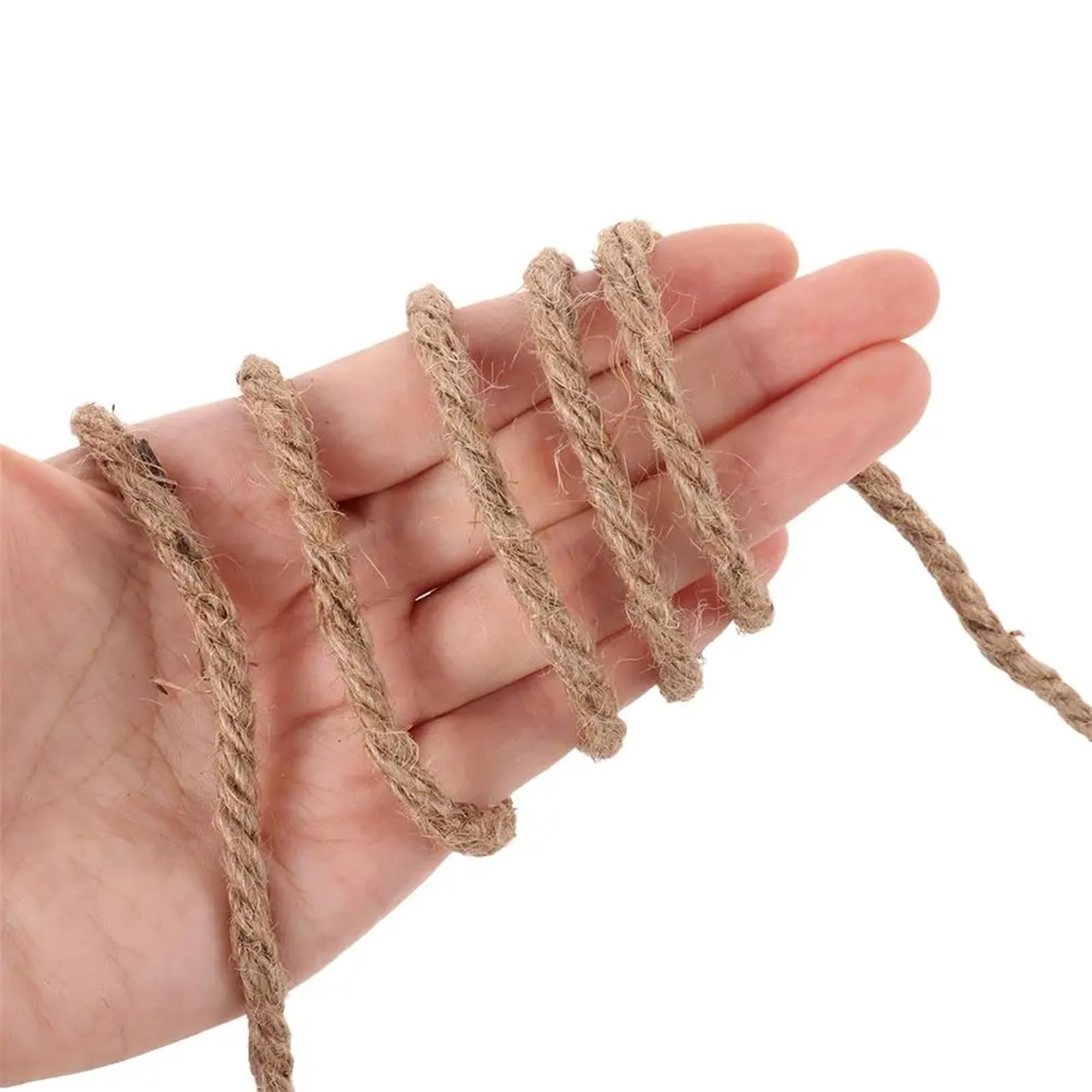 Corda di iuta Decorazione for feste di matrimonio Artigianato Cucito Nastro juta Canapa Tela Spago Corda naturale