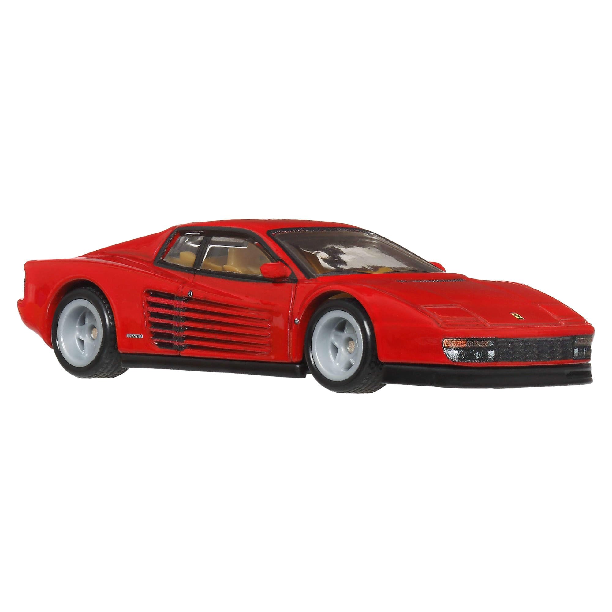 Hot Wheels Premium Car Culture Testarossa 1:64 modellino da collezione telaio in metallo Real Riders JKF00