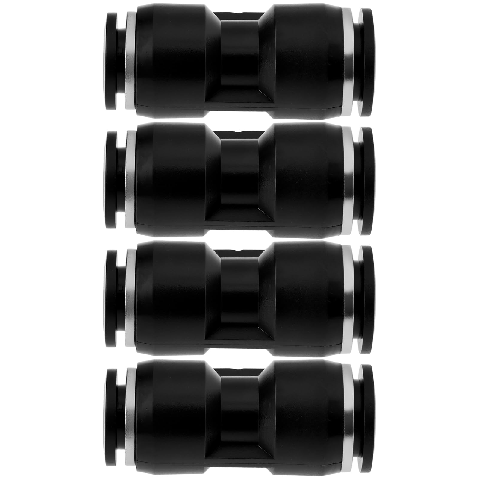 ECSiNG 4Pcs 12mm to 10mm Pipeline Diameter Reduction Speed Push Fit Adapter Suitable for Liquid and Gas Pipelines