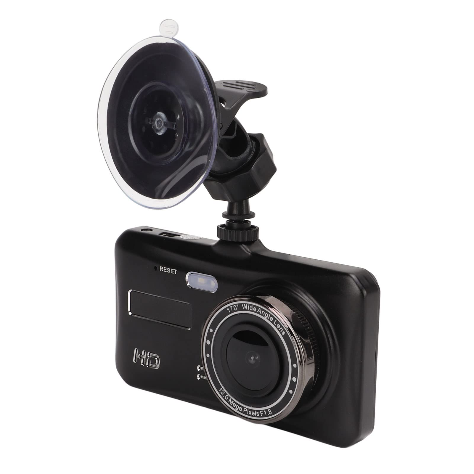 KIMISS 4K Dual Dashcam Vorne und Hinten Nachtsicht-Fahrrekorder IPS-Touchscreen