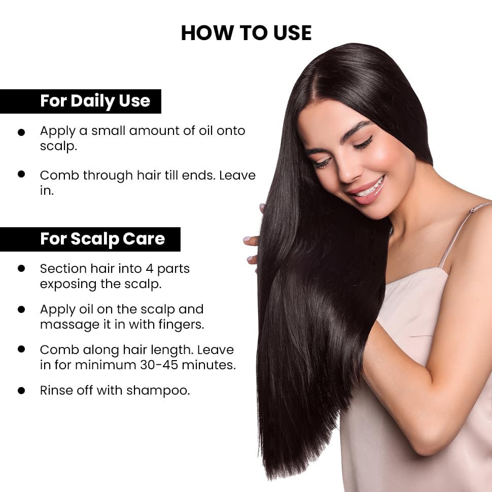 ThriveCo Rosemary Mint Hair Oil | For Hair Growth, Hair fall and Dandruff Control | Smoothens Dry Scalp & Split Ends | Suitable for both Men and Women |50ml - Image 6 thumbnail