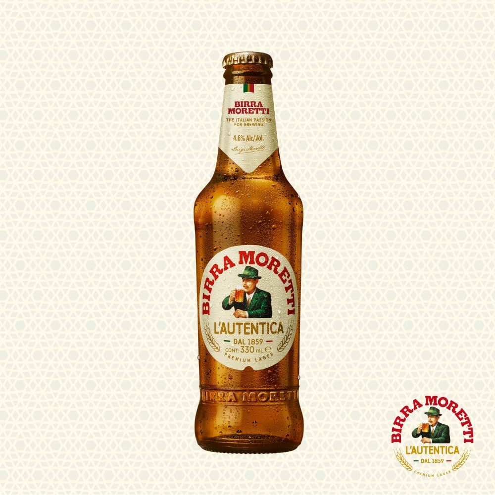 Amazon.co.jp: イタリアビール モレッティ330ml 瓶×24本 : 食品・飲料