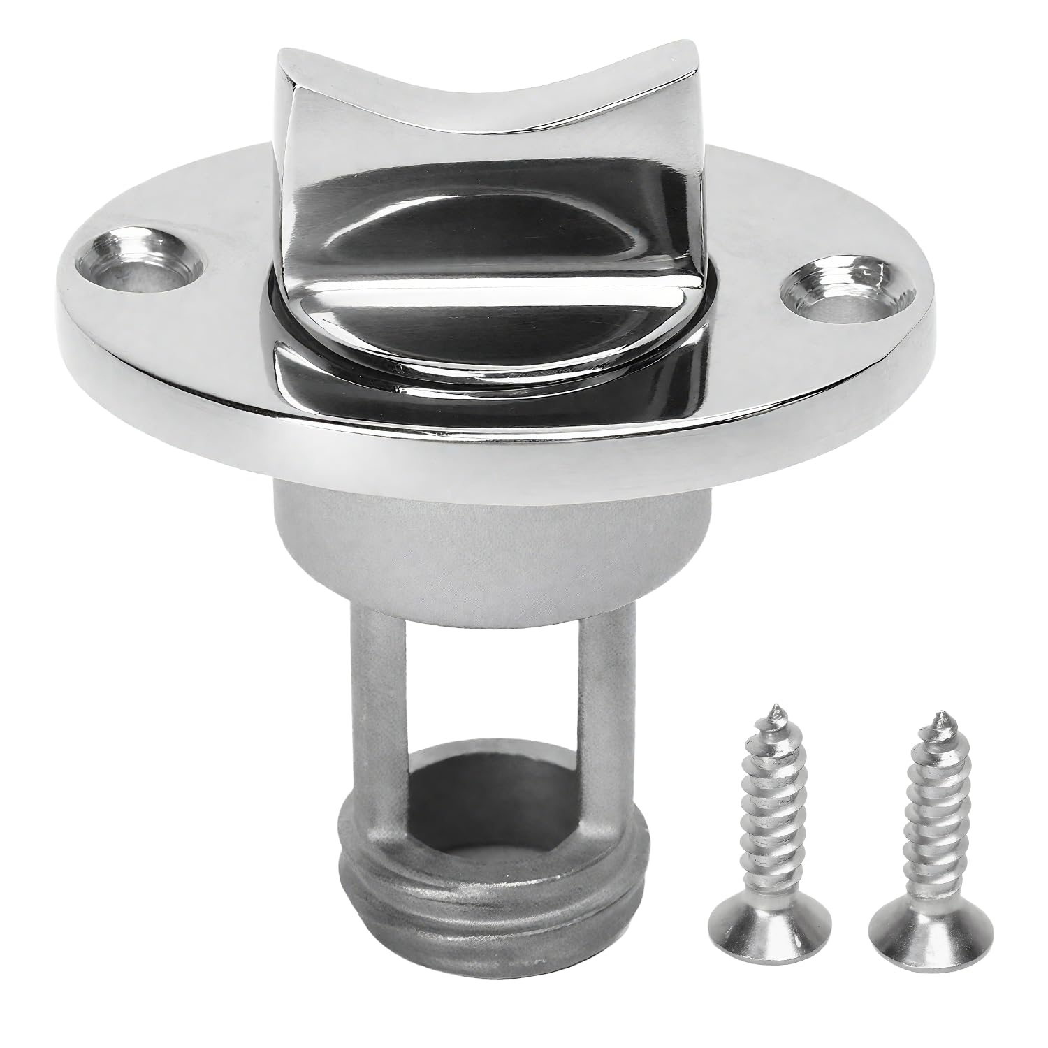 Tappo di Scarico Per Garboard, Tappo Per Barche Marine in Acciaio Inossidabile 316 Adatto Per 1" Foro di Poppa Per Barche Scarico Per Garboard Tappo Per Acqua Scarico dello Scafo con O Anello di Tenut