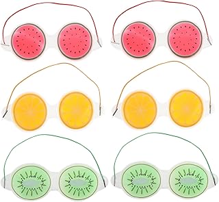 Hemoton 6Pcs Máscara De Olho Quente E Máscara De Olho Quente Pacote De Gelo Para Máscara De Olho Facial Para Dormir Pacotes De Rosto De Olho Quente Olho Quente Pvc