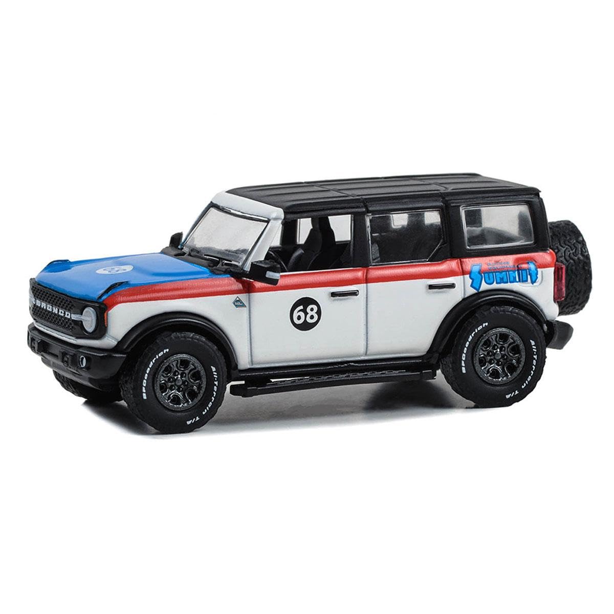 Greenlight 1/64 2022 Bronco Black Diamond, Summit Racing #68, Hobby Exclusive GLT30447