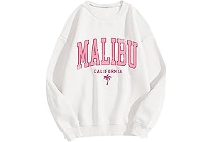 Malibu Graphic Sweatshirt: Cozy and Stylish