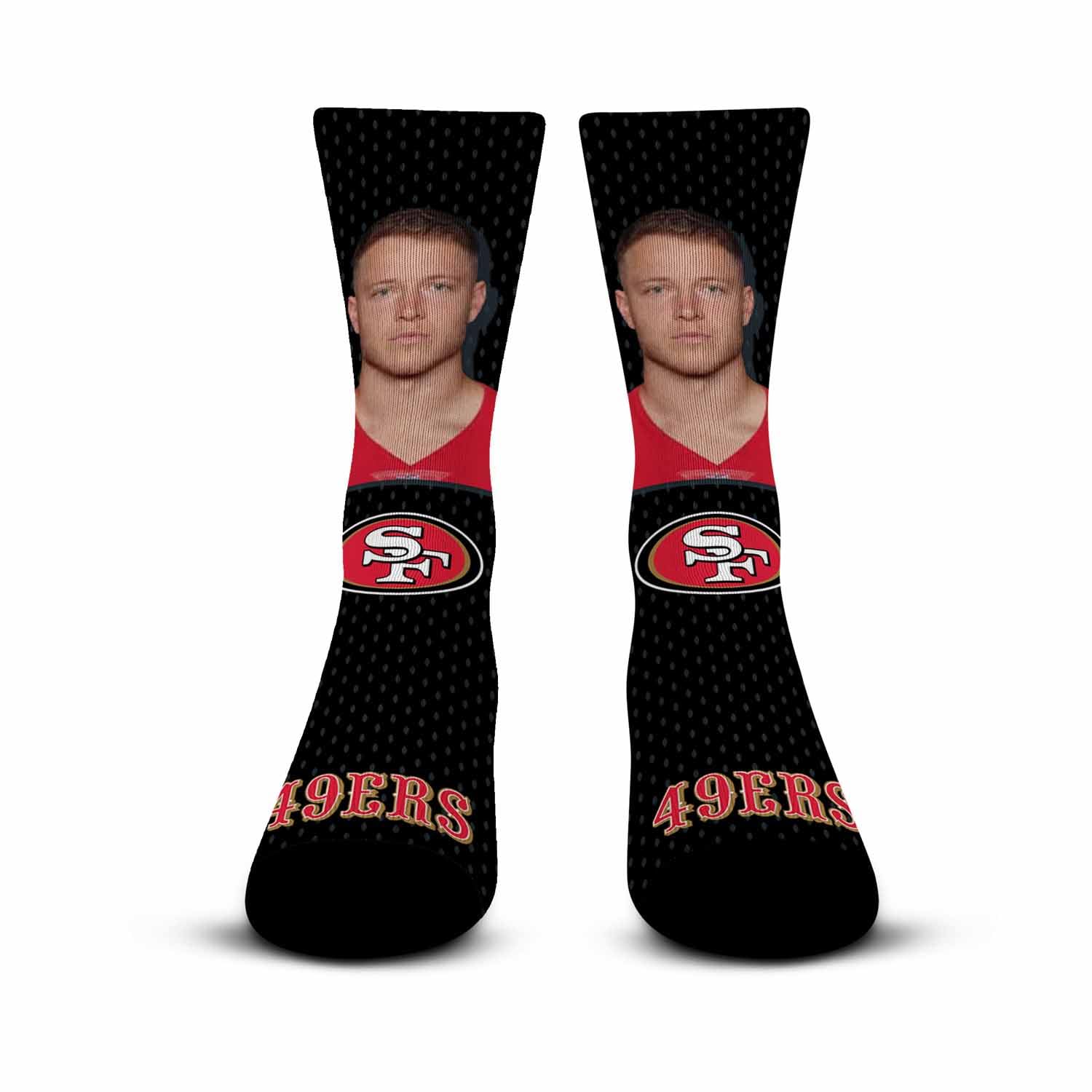 For Bare Feet NFL Youth Roster Player Crew Socks, Premium Boys & Girls Football Sock, Officially Licensed