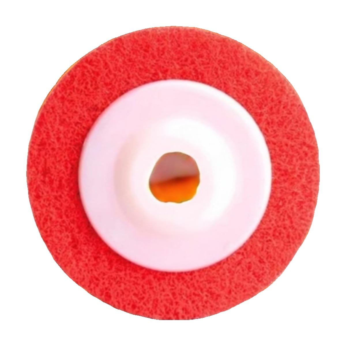 Polierrad Polierblätter Nylonrad Edelstahl Polierfaserrad Zühlrad Schleifen Rost entfernen(Red type 7p 100pcs)