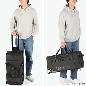 Amazon | jackpot(ジャックポット) ボストンキャリー 24ｲﾝﾁ 約56L 約3