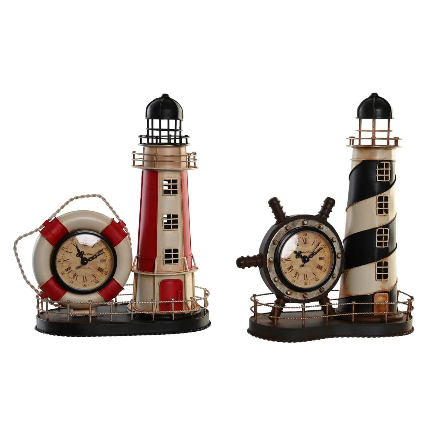DKD Home Decor Table Clock, Standard