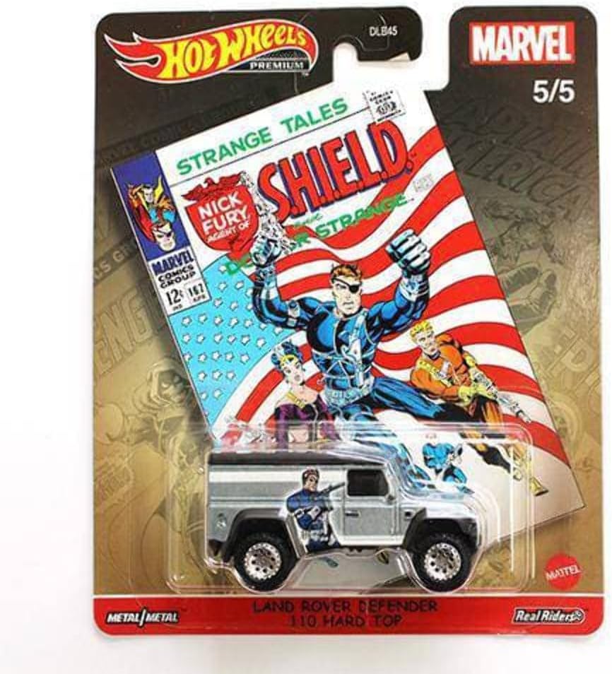 Hot Wheels Pop Culture Land Rover Defender 11 1:64 Scale Vehicle for Kids Aged 3 Years Old & Up & Collectors of Classic Toy Cars, Featuring New Castings & Themes