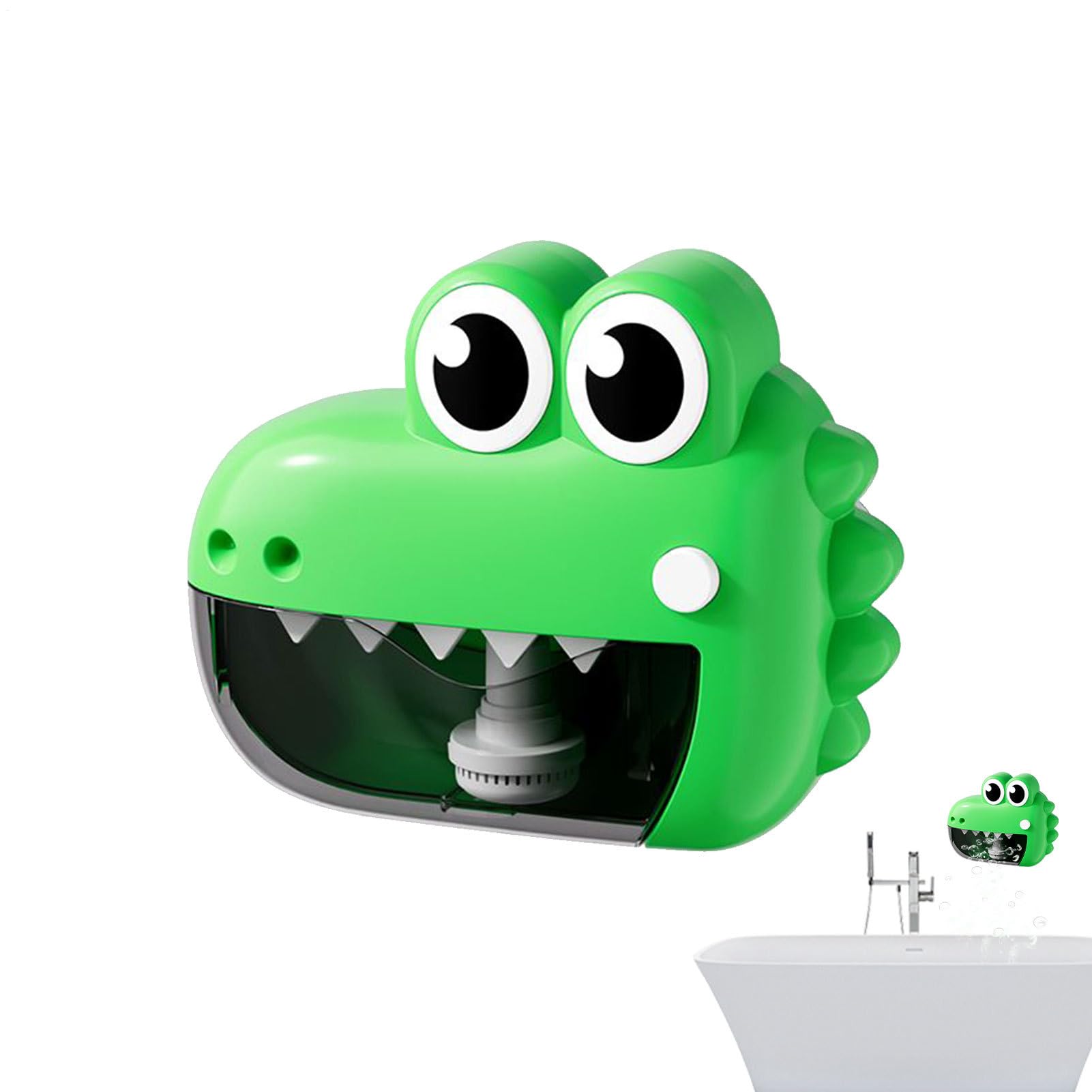 Bath Bubble Blower,Cartoon Animal Bubbles Machine Blower For Bathtub With Music | Suction Cup Interactive Pool Companion For Kids Ages 3-8 Birthday