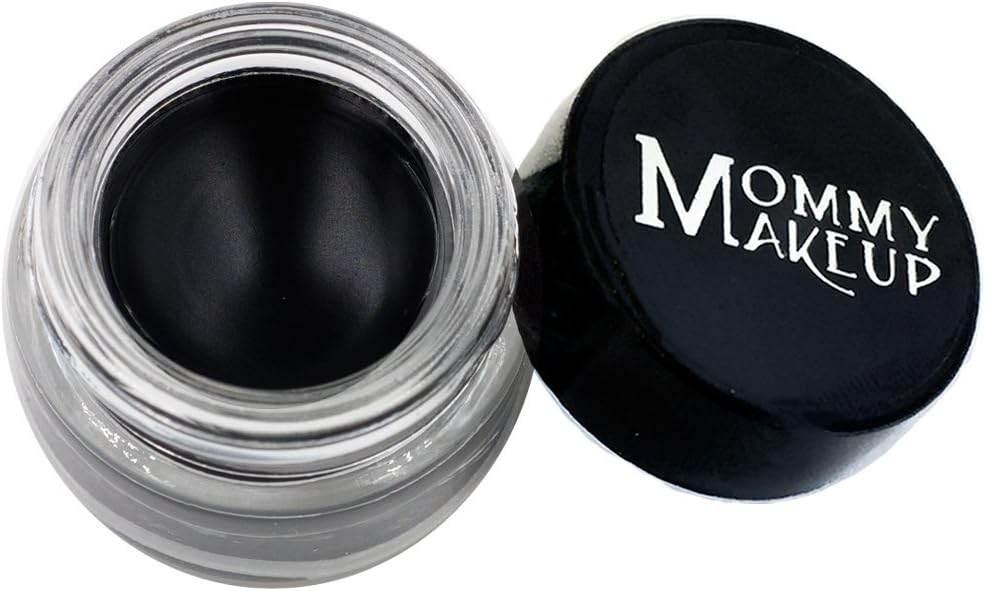 Waterproof Stay Put Gel Eyeliner Pot with Micropigments - Smudge-Proof, Long Lasting, Highly Pigmented Cream Eye Liner, 0.14 oz (Black Beauty)