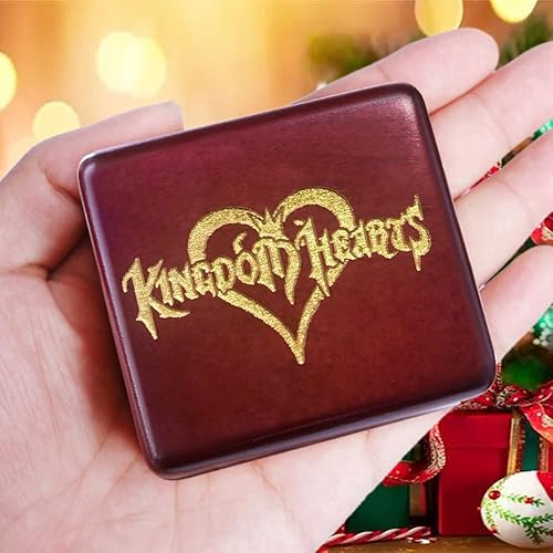 Miniatura 6 de Sinzyo Caja de música vintage para regalo de cumpleaños, día de San Valentín, Navidad (caja roja vino)