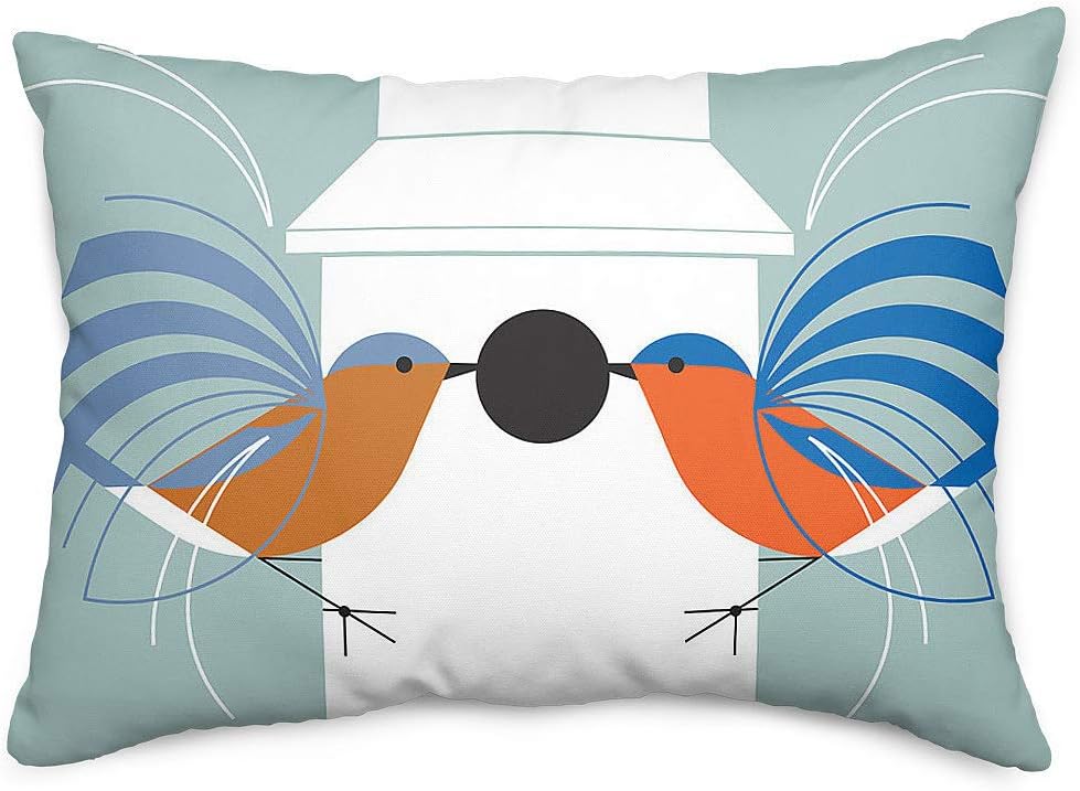 Charley Harper Homecoming Pillow (20x20)