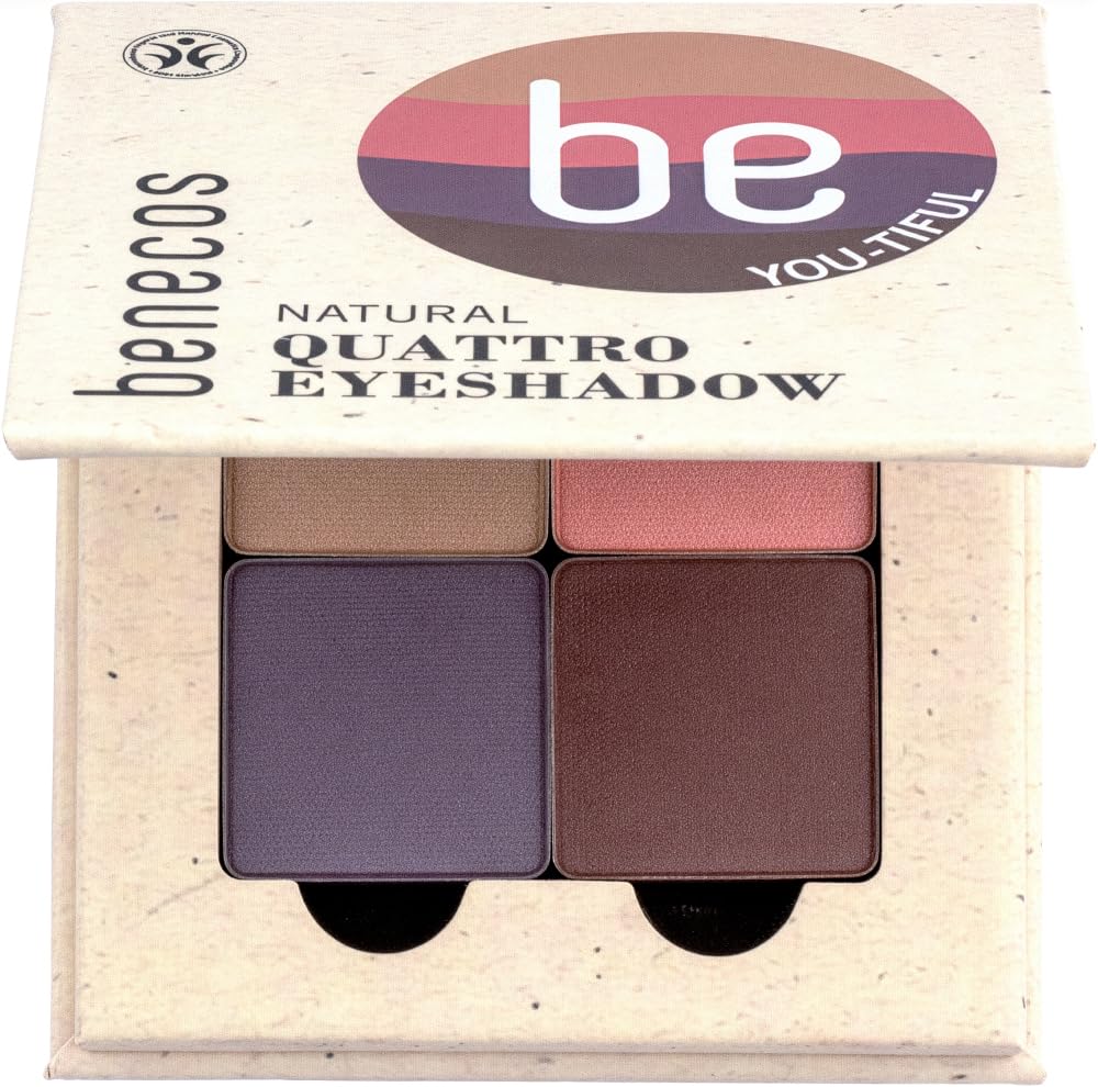 benecos Quattro Eyeshadow Pretty Eyes (6 x 8 g)