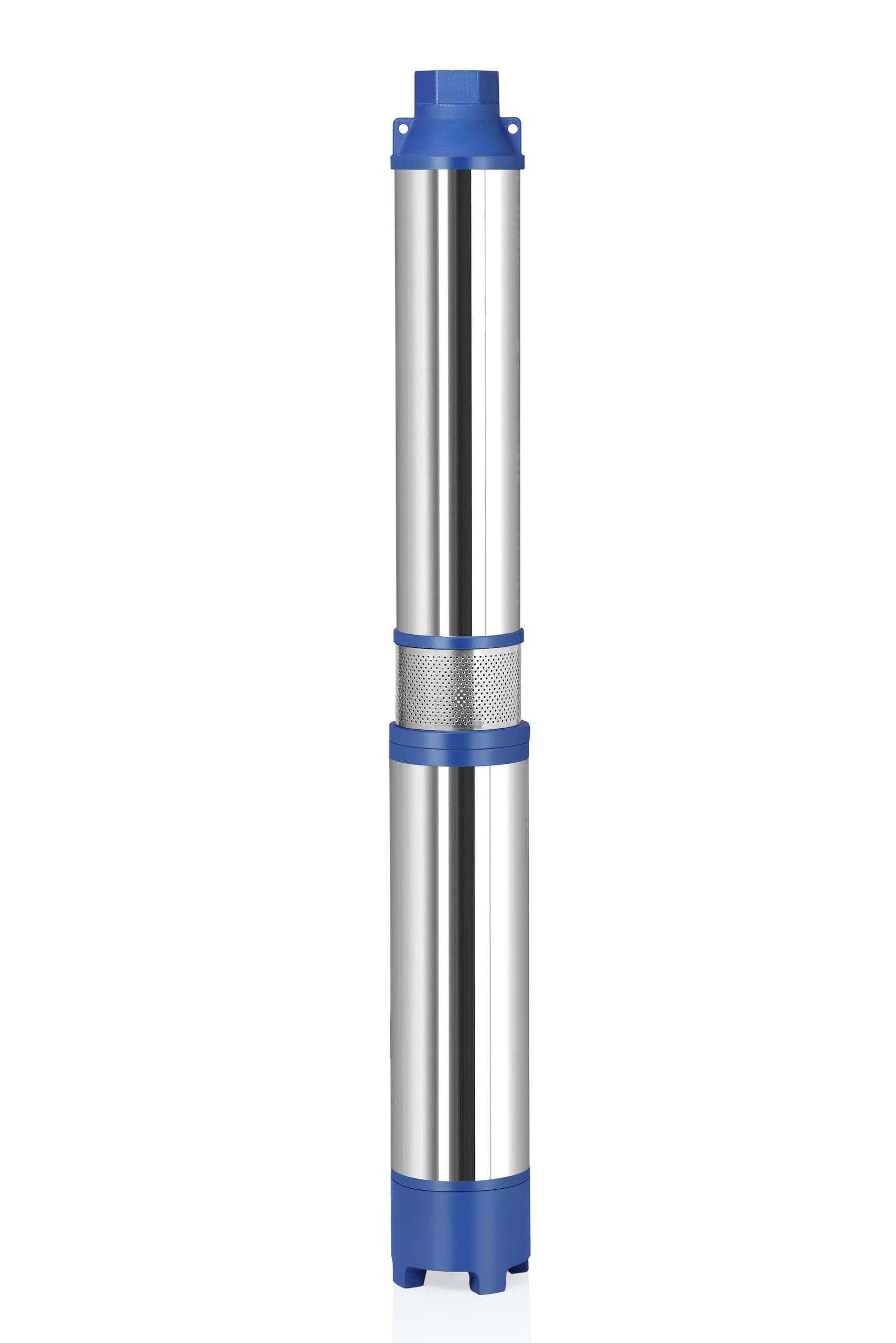 V4 BLU 1.00 HP X 20 Stage Submersible Pump | Single Phase | SS Body | Copper Winding & Copper Rotor | 32 mm Outlet | For Borewell, Farm & Tank Use (20 STG)-picture-16