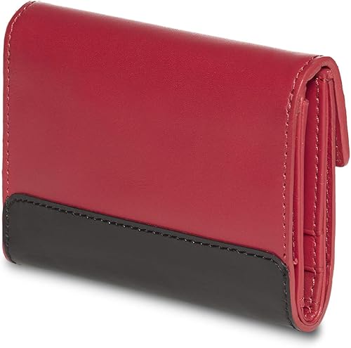 Miniatura 3 de Moleskine Classic - Cartera triple de piel, color rojo