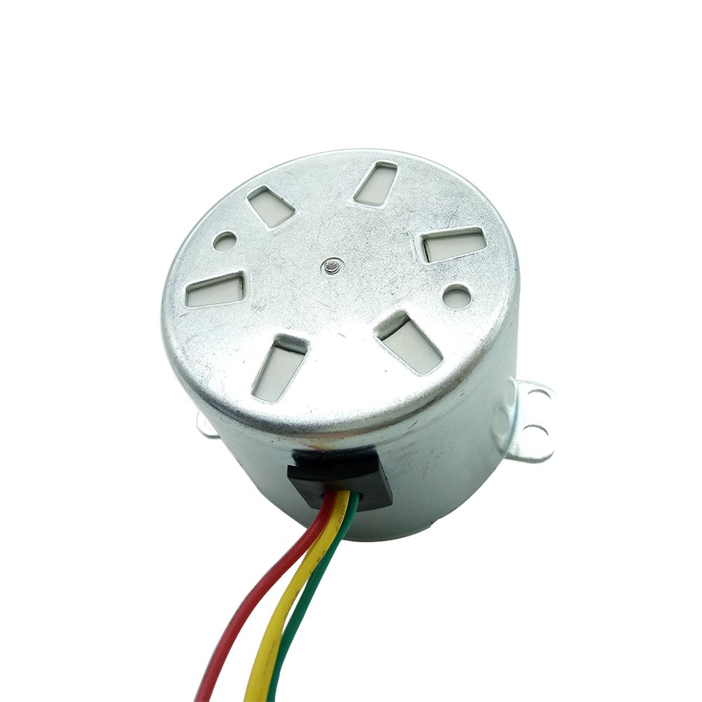 Bringsmart 50KTYZ 110V 10rpm AC Synchronous Motor with Power Supply CW/CCW Gear Motor Low Noise Slow Speed Reducer Motor for Barbecue