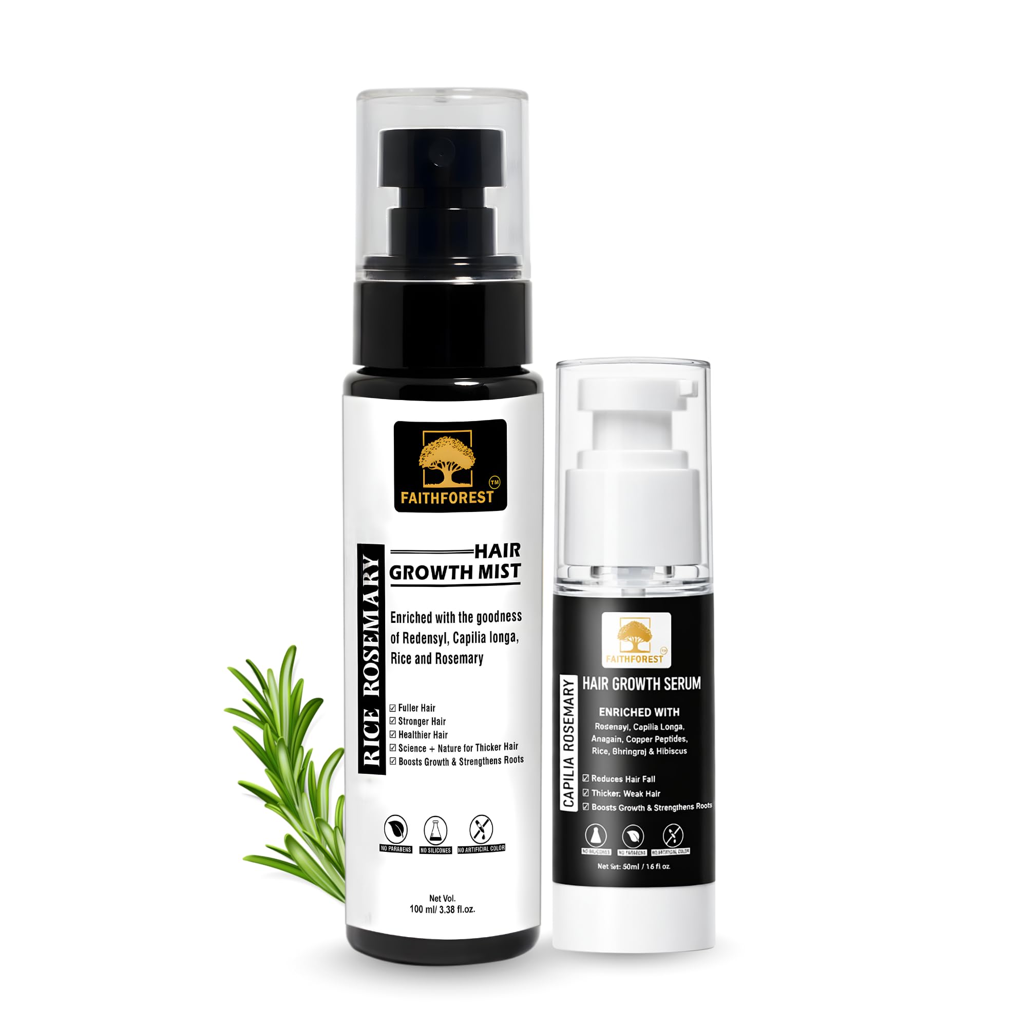 FathForest Intensive Repair Serum & Instant Hydration Mist with Redensyl, Bhringraj & Hyaluronic Acid for Clinically-Proven Growth, Reduced Breakage & Stimulate Growth & Strengthen Strands-picture-51