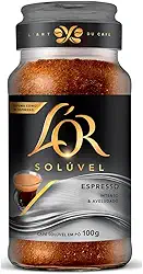 Café Lor Solúvel Espresso vidro com 100g