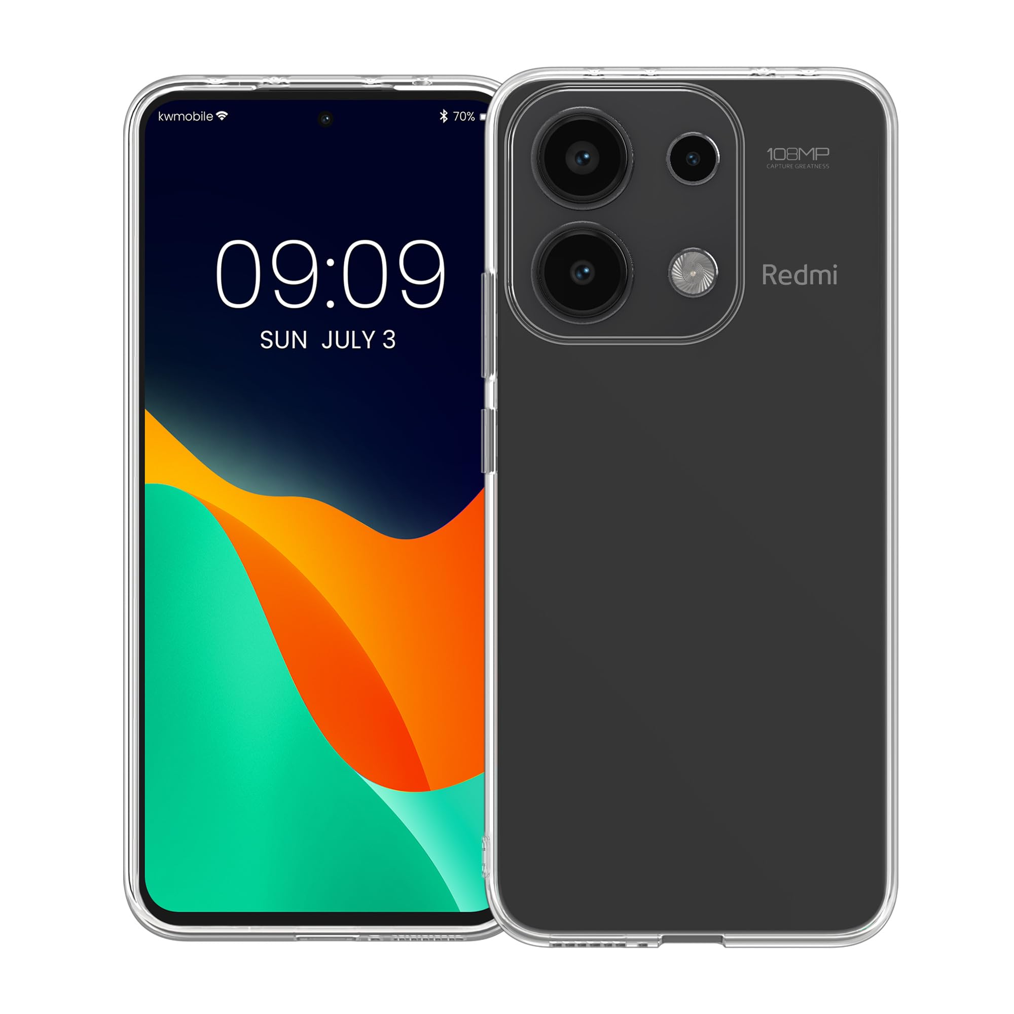 Redmi Note 9 Pro Carcasa Cover Trasparente Per Xiaomi Redmi Note 9 Pro Custodia Morbida Silicone Cover Protettiva Antiurto Antigraffio TPU Sottile