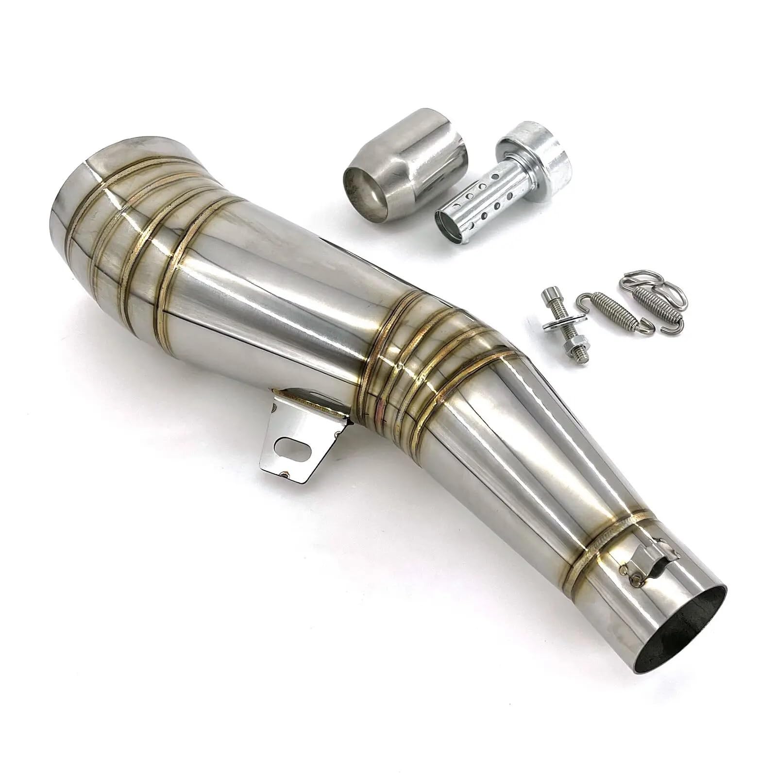 eindpijpen 38-51mm stal nierdzewna tłumik wydechowy motocykla rura nasuwana tłumik wydechowy Uitlaat eindpijp