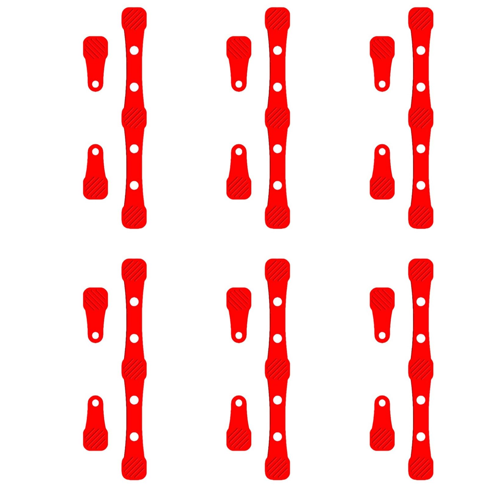Herramienta de fijación de clip magnético de silicona, resistente al calor, airfryers para cesta, accesorios prácticos para freidoras de aire, imán