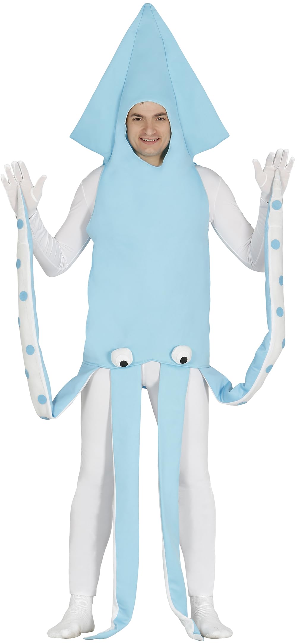 FIESTAS GUIRCA Squid Fancy Dress Costume Adult