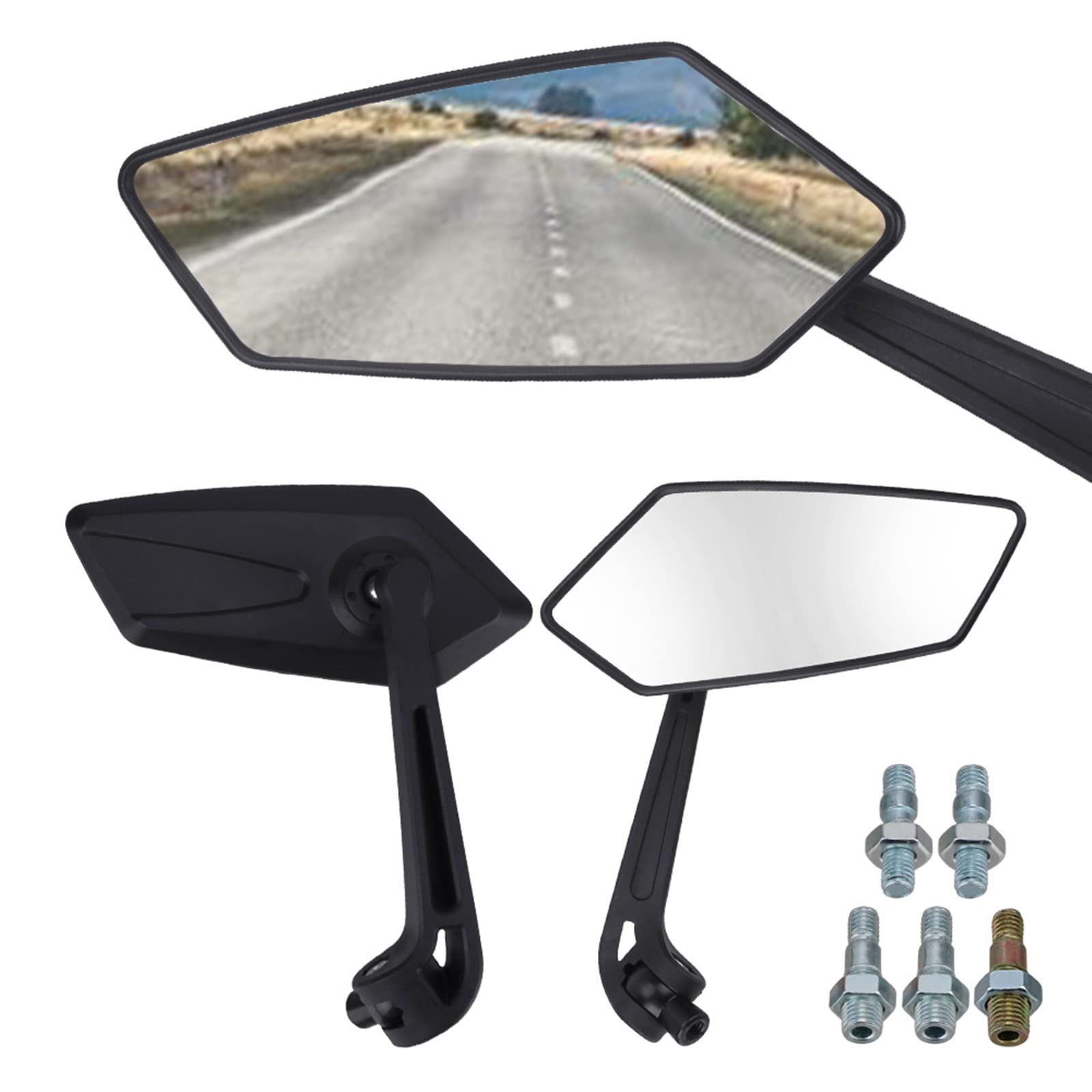 Specchietti laterali Riflettore Specchietto Retrovisore Bici Riflettore Specchietto Retrovisore Ruotabile Regolabile Specchietto Retrovisore Moto Specchietto Retrovisore Specchietto Retrovisore